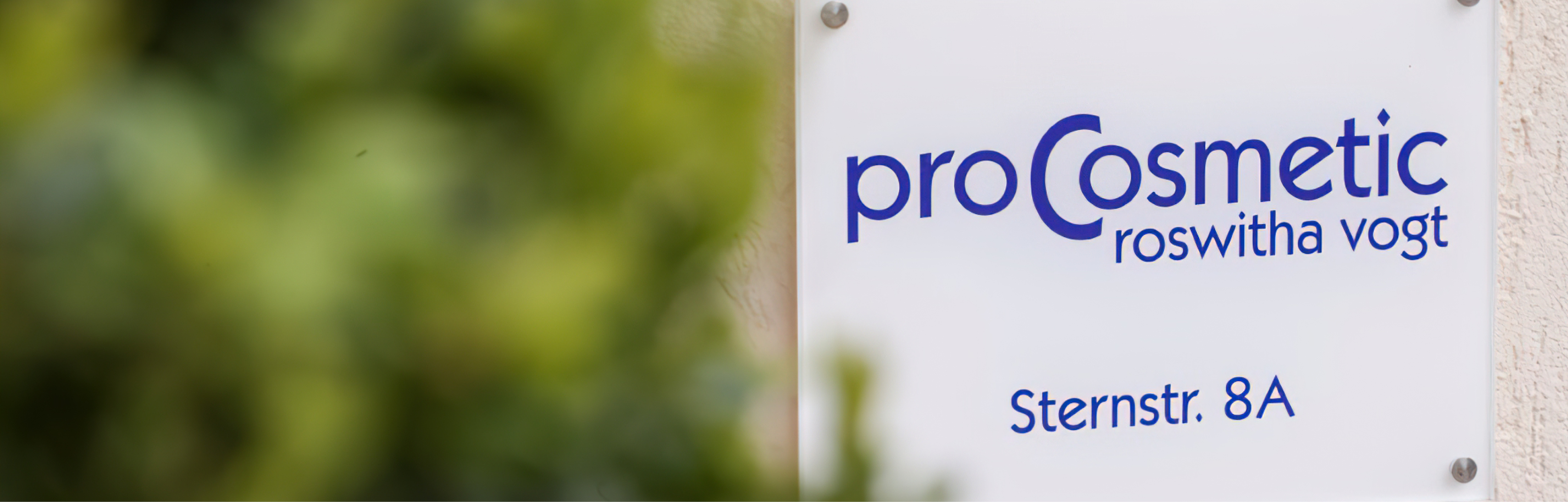 Slider Procosmetic Schild